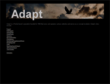 Tablet Screenshot of adaptinc.com